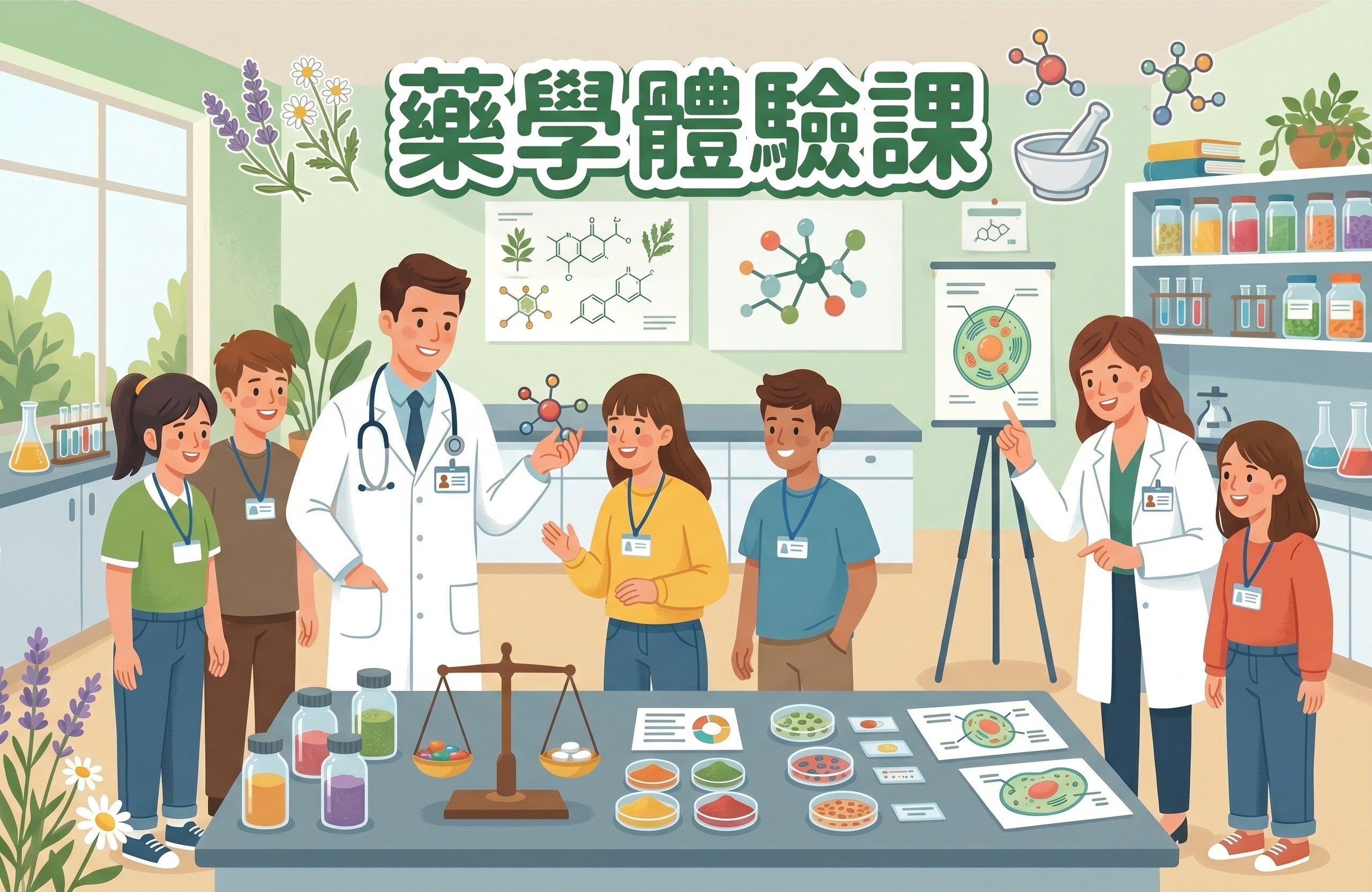 藥學體驗課程【甄戰精選營隊】